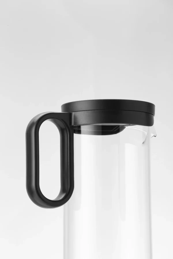 Théière magnétique en verre - 500ml - Noir – Image 2